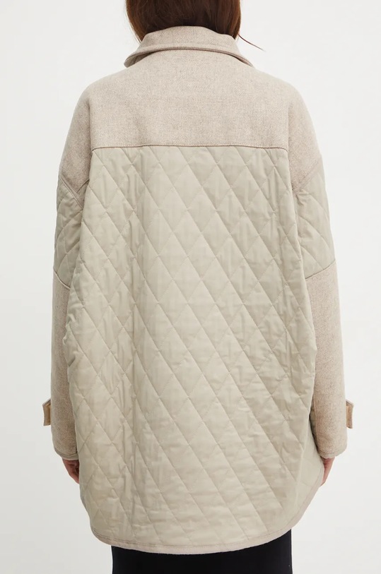 Odjeća Jakna s dodatkom vune Pinko 104403.A28E bež