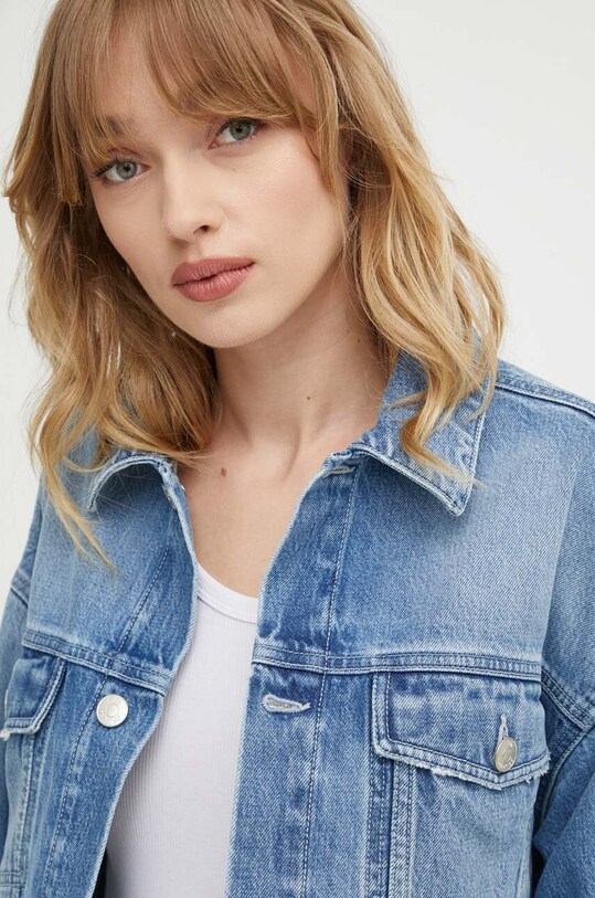 Won Hundred geacă din denim albastru 3110.15028