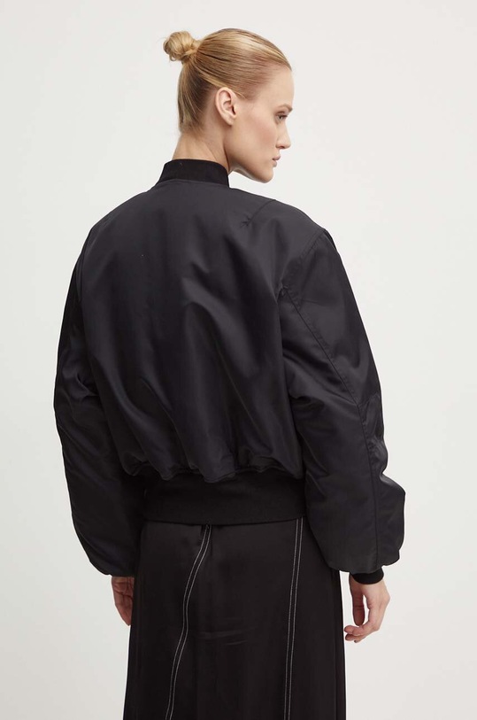 Day Birger et Mikkelsen geaca bomber Baldur - Heavy Nylon negru DAY65243202