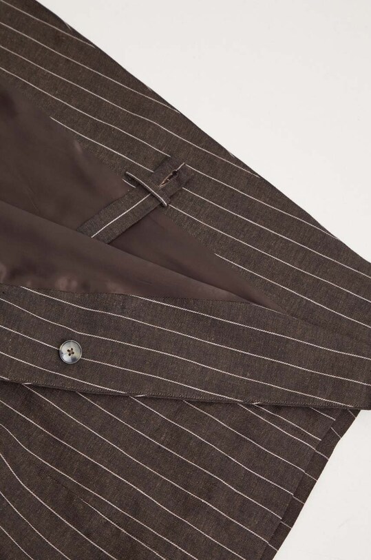 Day Birger et Mikkelsen kamizelka lniana Enid - Casual Linen Stripe DAY65243328