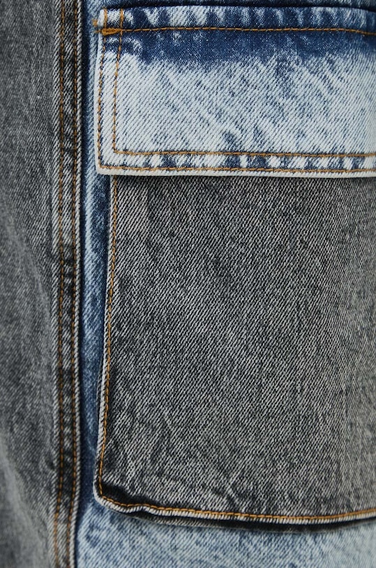 Дънково яке Rotate Oversized Patchwork Jacket 1128221603