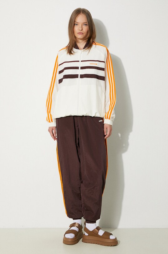 adidas Originals geaca Tracksuit Jacket JC6144 bej AW24