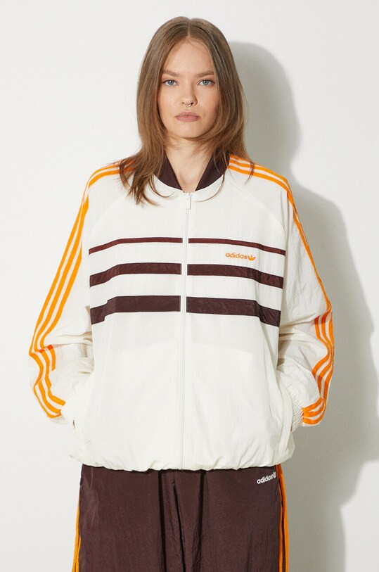 adidas Originals geaca Tracksuit Jacket bej JC6144
