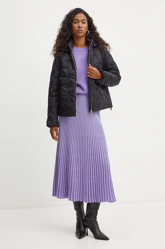 Jakna Liu Jo TF4125.TS072 črna AW24