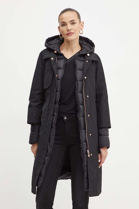 Liu Jo rövid kabát szigetelt fekete TF4126.T2600