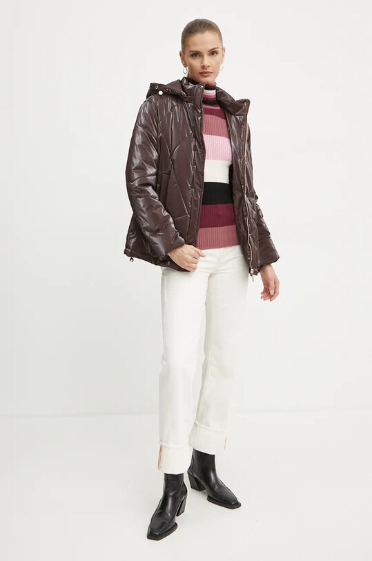 Liu Jo kurtka TF4145.T2575 brązowy NC24