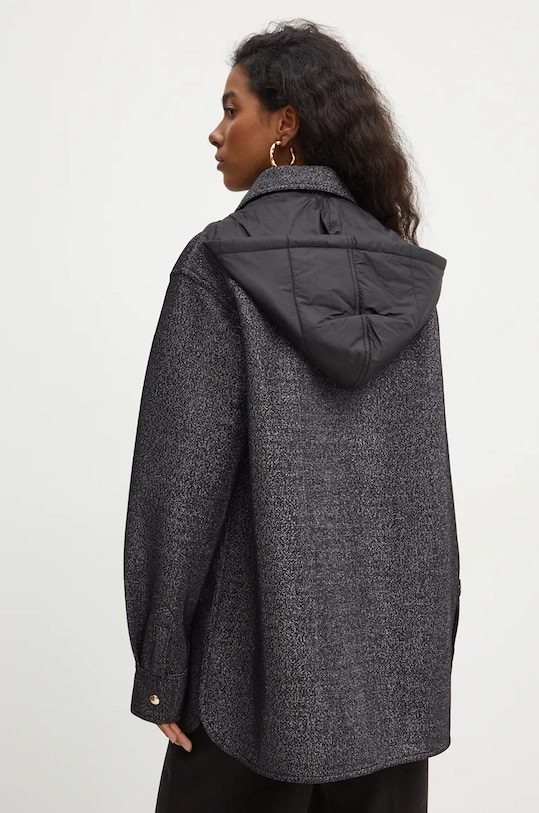 Abbigliamento Liu Jo giacca camicia TF4318.J4643 nero