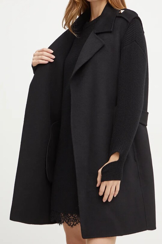 Liu Jo vesta de lana WF4062.T4627 negru
