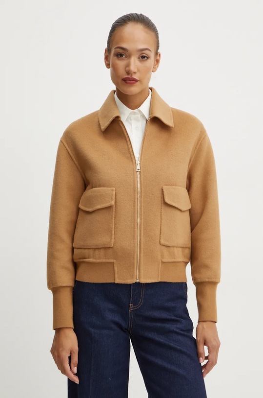 Liu Jo giacca in lana senza beige WF4254.T4627