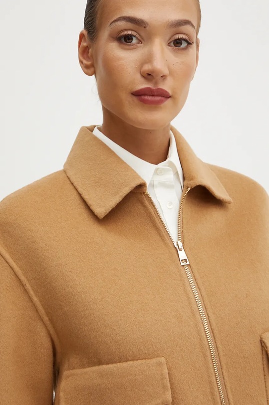 Liu Jo giacca in lana beige WF4254.T4627