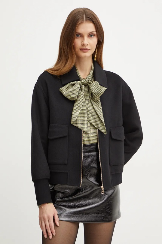 Liu Jo giacca in lana senza nero WF4254.T4627