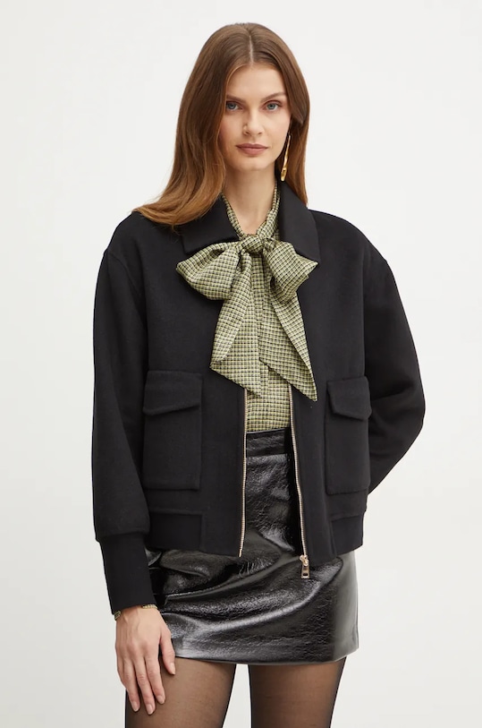 Liu Jo giacca in lana senza nero WF4254.T4627