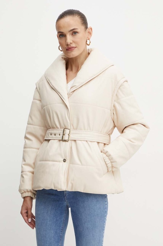 Μπουφάν Liu Jo μπεζ WF4301.E0624