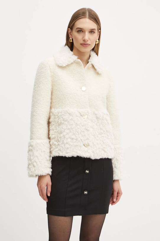 Liu Jo kurtka bez kaptura beżowy WF4369.E0957