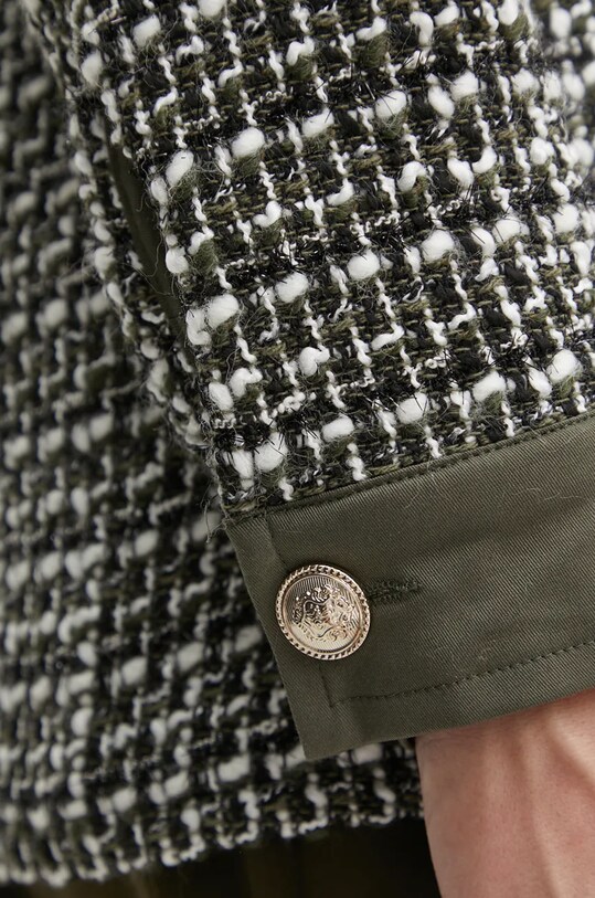 Košilová bunda s příměsí vlny Liu Jo WF4502.T1805