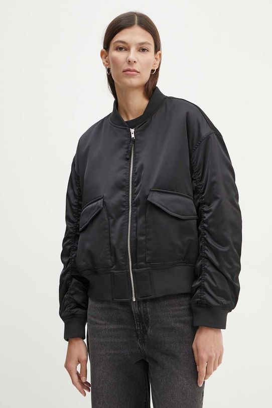 Levi's kurtka bomber bez kaptura czarny A7262
