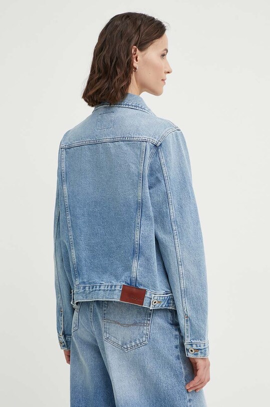 Одежда Джинсовая куртка Pepe Jeans REGULAR JACKET PL402432MP4 голубой