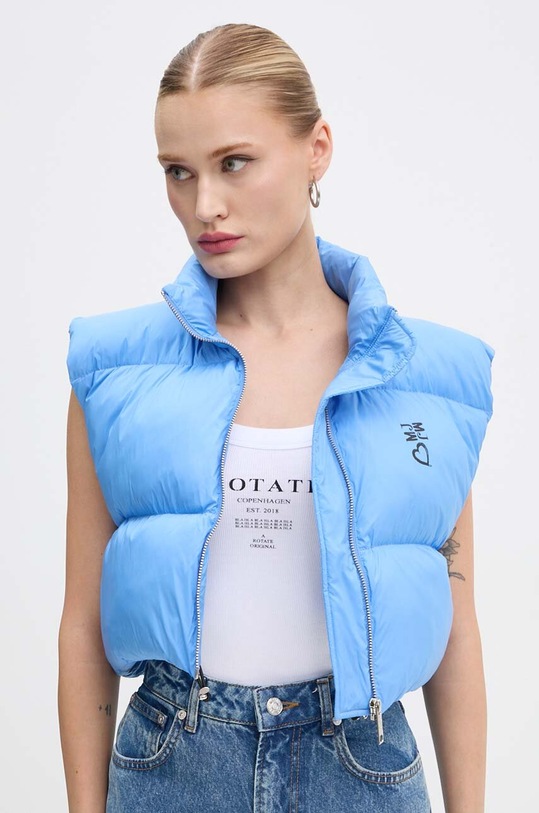 Prsluk Moschino Jeans s toplom postavom plava 0625.8218