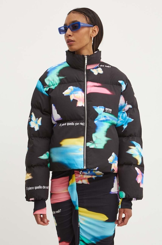 Moschino Jeans geaca cu captuseala negru 0613.8239