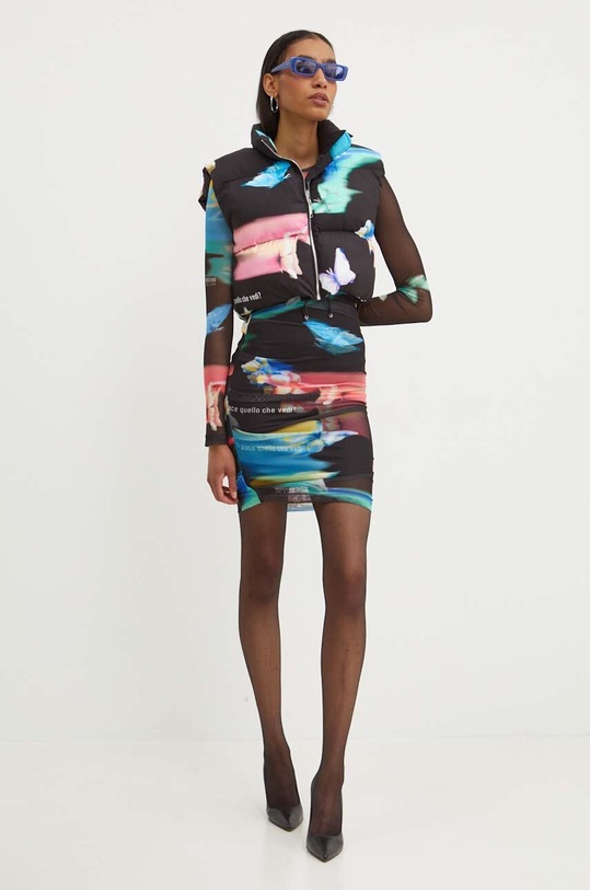 Αμάνικο μπουφάν Moschino Jeans 0614.8239 πολύχρωμο AW24