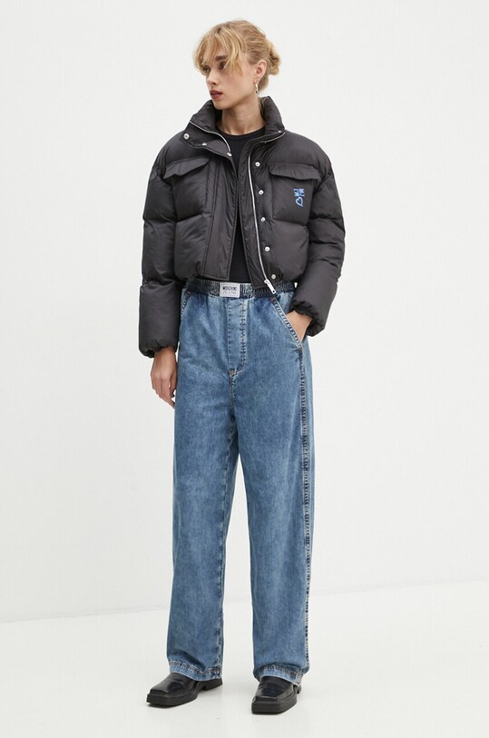 Куртка Moschino Jeans 0609.8218 чорний AW24