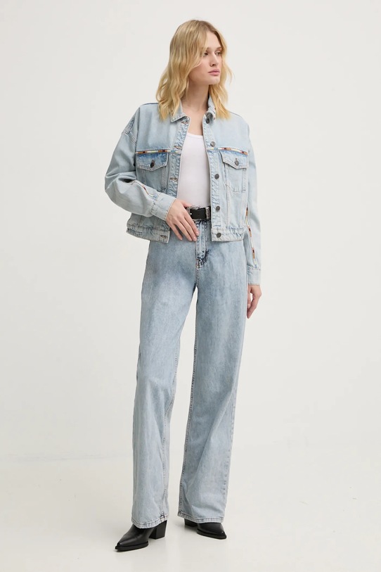 Traper jakna BA&SH 1H24FOX plava AW24