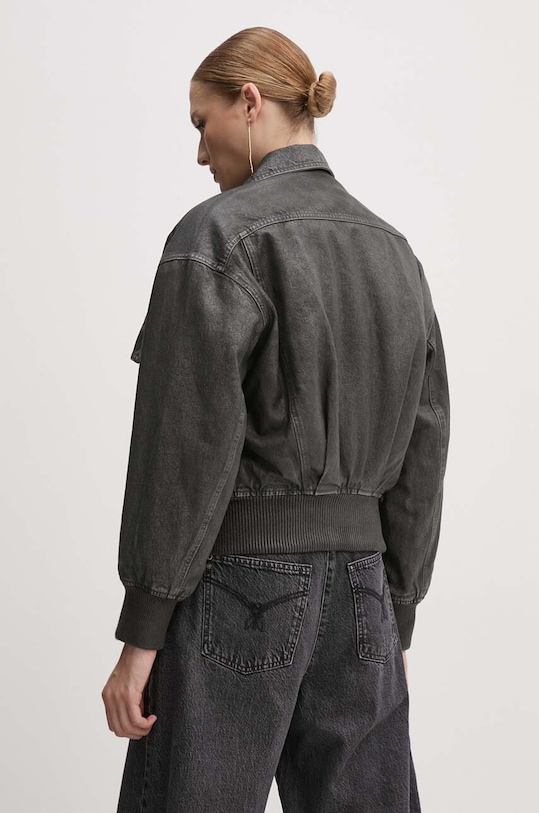 Одежда Джинсовая куртка Elisabetta Franchi BJ31I46E2 серый