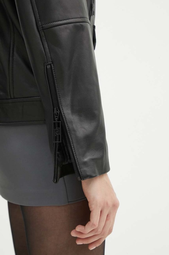 Kožená bunda Elisabetta Franchi GD42Z46E2