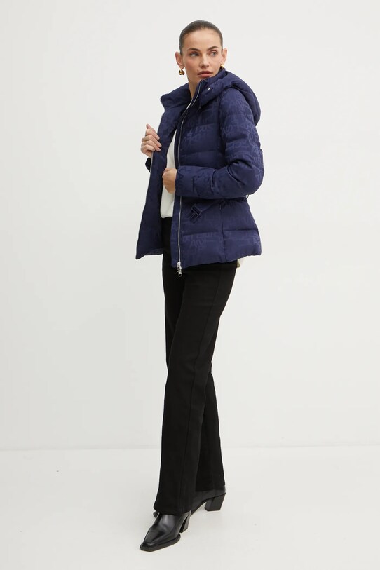 Elisabetta Franchi geaca PI70D46E2 bleumarin AW24