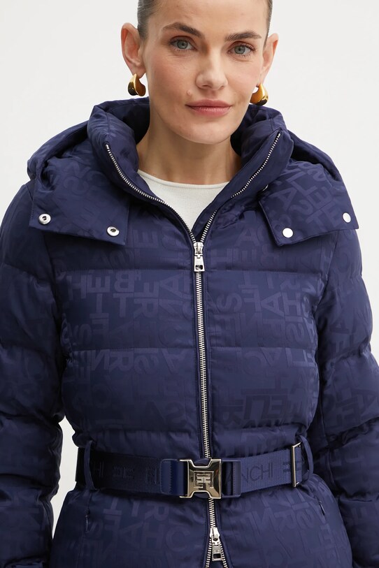 Elisabetta Franchi geaca bleumarin PI70D46E2