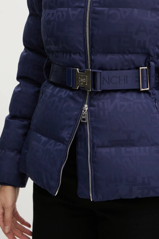 Elisabetta Franchi geaca PI70D46E2 bleumarin