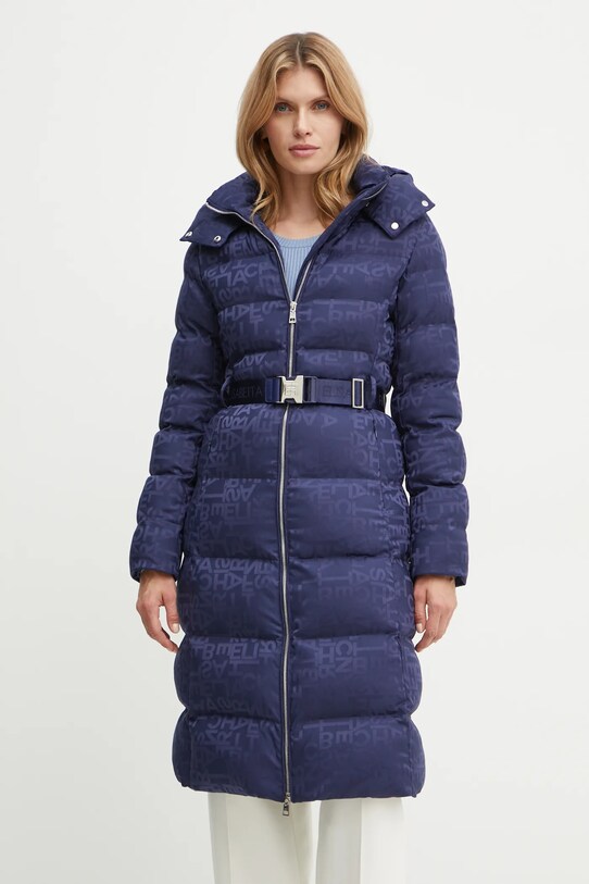 Elisabetta Franchi giacca foderato blu navy PI71D46E2