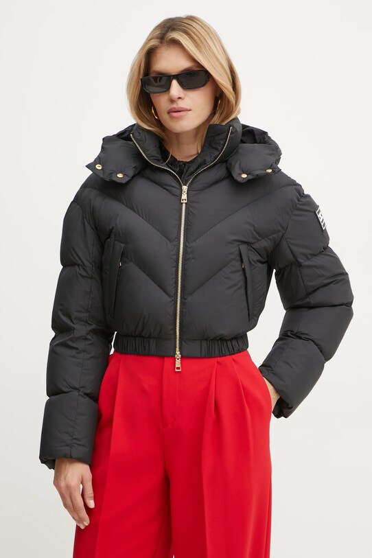 Куртка Elisabetta Franchi чёрный PI73D46E2