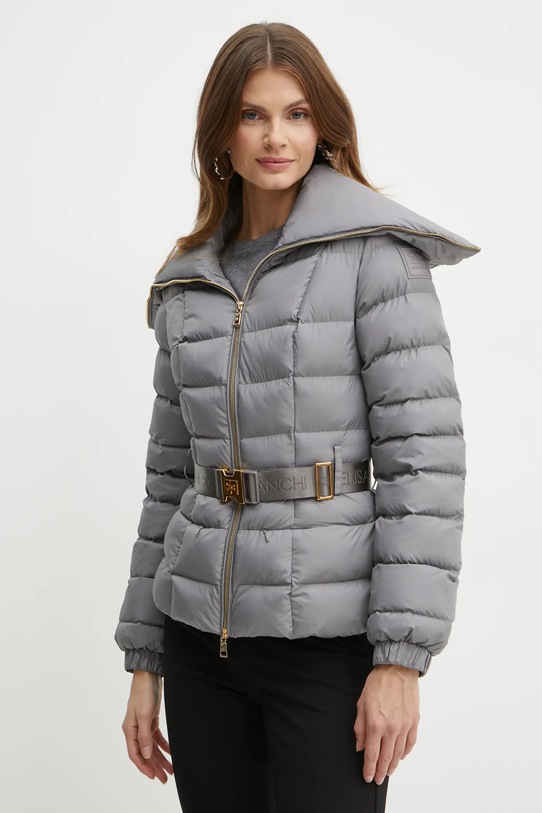 Bunda Elisabetta Franchi sivá PI76D46E2