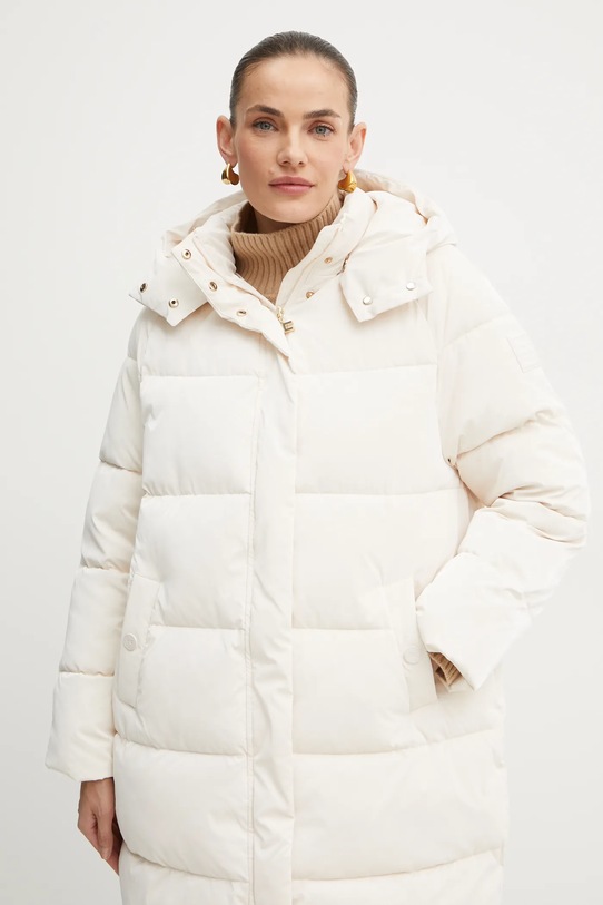 Elisabetta Franchi kurtka PI79Z46E2 beżowy