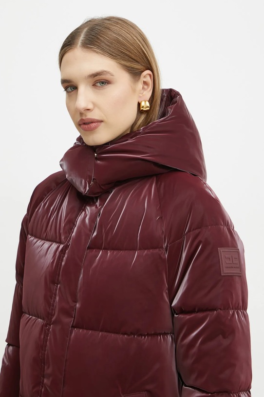 Bunda Elisabetta Franchi burgundské PI79Z46E2