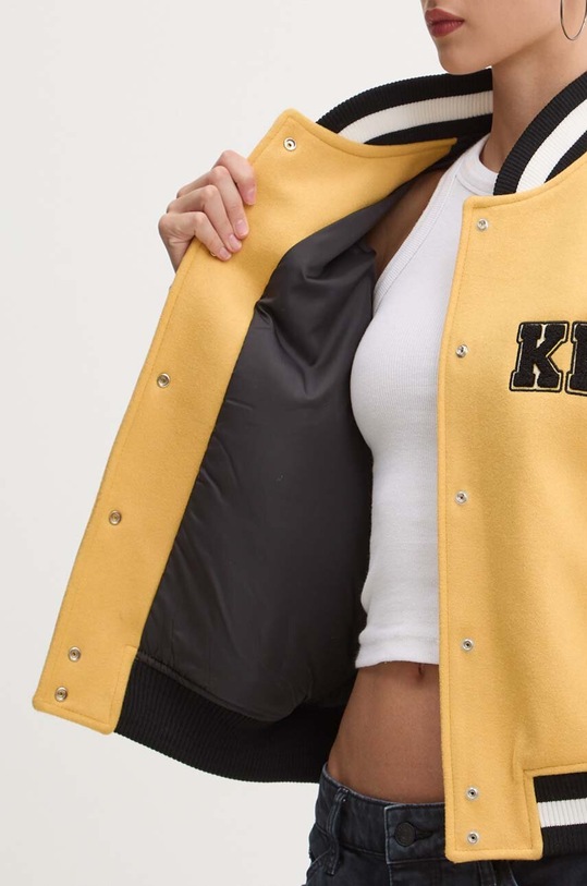 Karl Lagerfeld Jeans jacheta bomber din lana 245J1503
