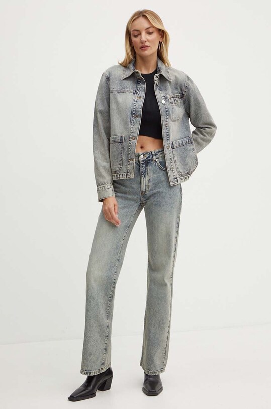 MAX&Co. geacă din denim 2426046021200 gri AW24