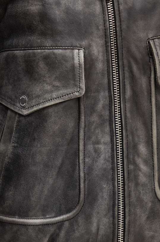 MAX&Co. geacă de piele 2426446021200 negru