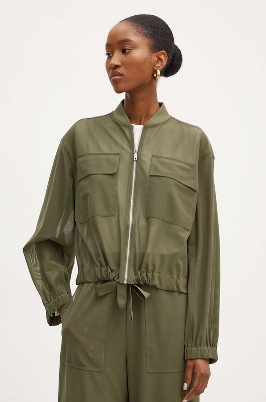 Bunda MAX&Co. bez kapuce zelená 2426916011200