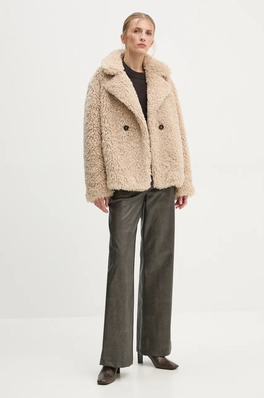 Bunda Marc O'Polo 409102270349 béžová AW24