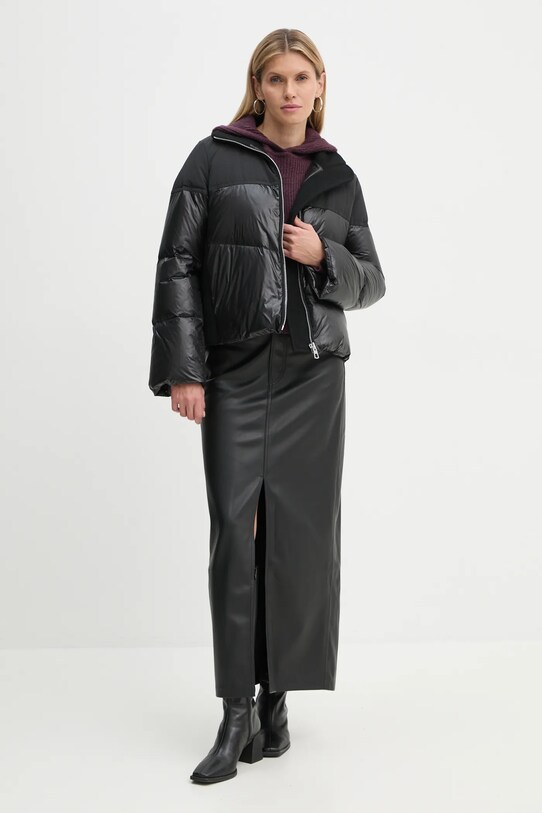 Пухова куртка Marc O'Polo 409099870369 чорний AW24