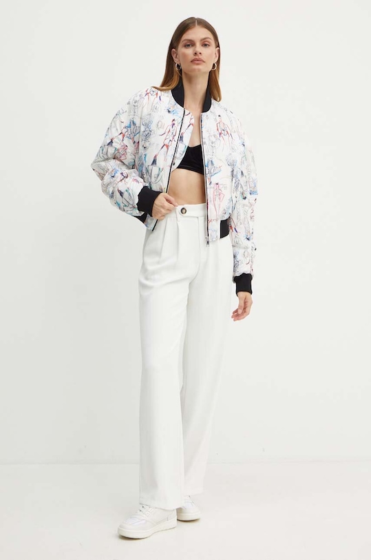 Bomber bunda Karl Lagerfeld 245W1409 vícebarevná AW24