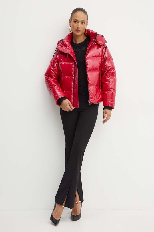 Пухова куртка Karl Lagerfeld 245W1503 червоний AW24