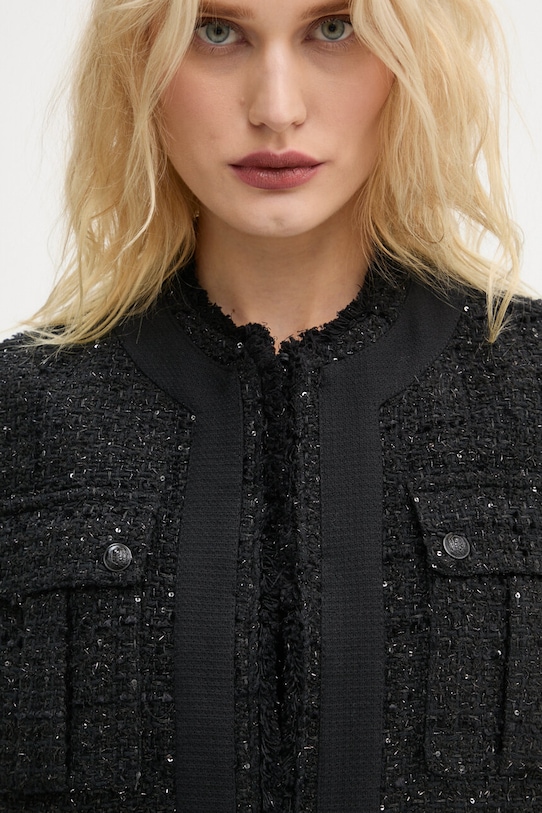 Prsluk The Kooples crna FVES29010K