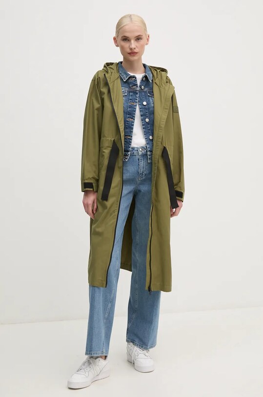 Парка United Colors of Benetton 2XLTDN002 зелёный NC24