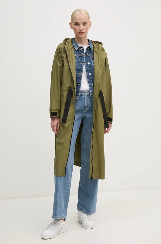 United Colors of Benetton parka 2XLTDN002 zielony NC24