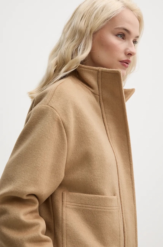 United Colors of Benetton płaszcz beżowy 26VDDN063