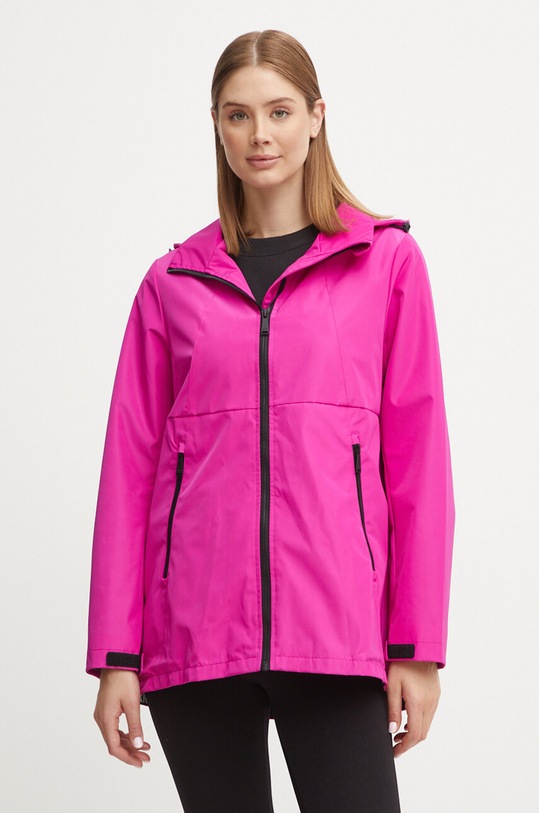 Куртка Dkny с капюшоном розовый DP4J9488