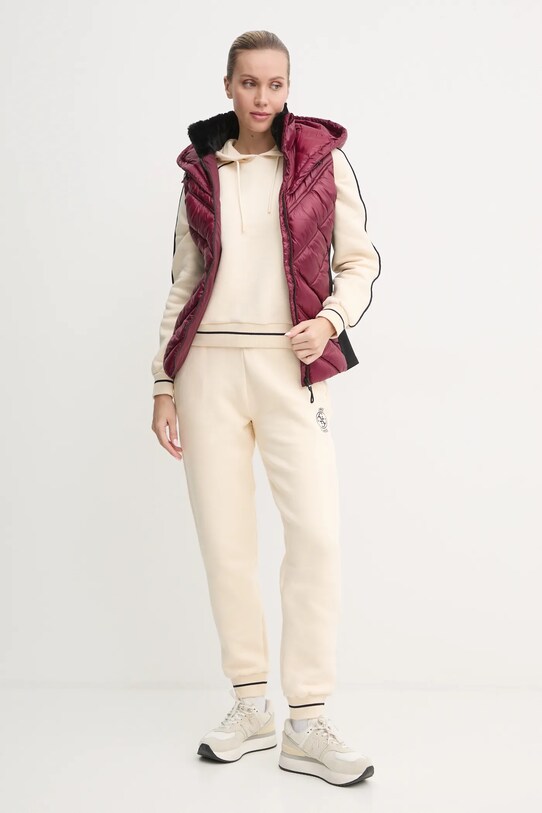 Dkny vesta DP4V3157 burgundia AW24